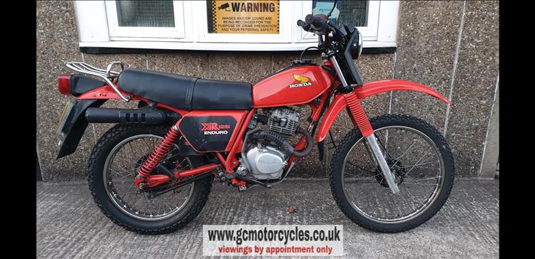HONDA XR125 ENDURO 